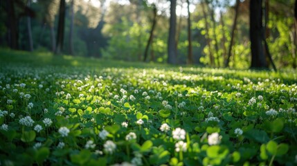 Clover Carpet: A Vibrant and Lush Ground Cover for Your Landscape