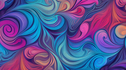 Obraz premium Abstract liquid water ripple watercolor design background