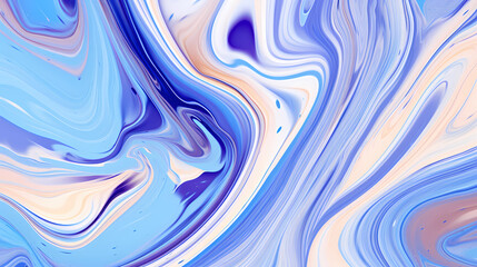 Obraz premium Abstract liquid water ripple watercolor design background
