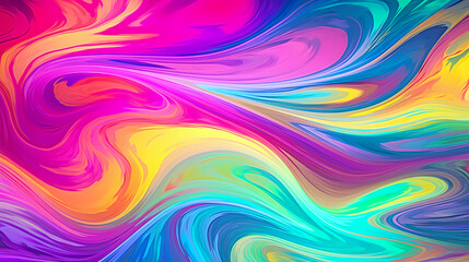 Obraz premium Abstract liquid water ripple watercolor design background