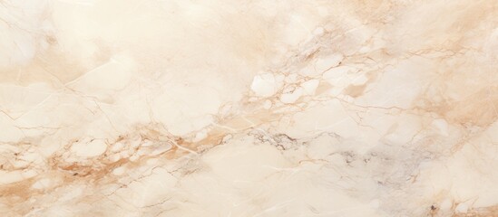 Close-up view of a marble floor characterized by brown and white colors, creating a visually pleasing pattern and texture
