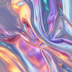 Fototapeta premium Beautiful Abstract 3D Background with Smooth Silky Shapes