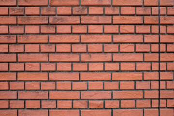 東京にあるオフィスビルの外壁（レンガ）
