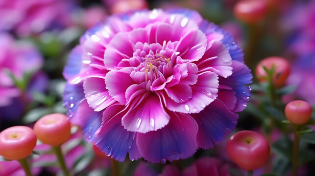 pink and purple flower  high definition(hd) photographic creative image
