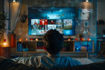 Enhancing Entertainment Experience with Personalized Recommendations on Streaming Service. Concept Streaming Recommendations, Personalization, Entertainment, User Experience, Content Selection