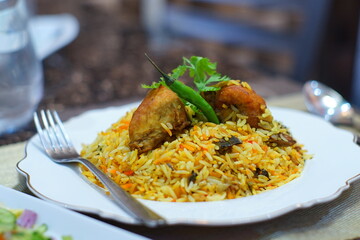 Chicken biriyani 