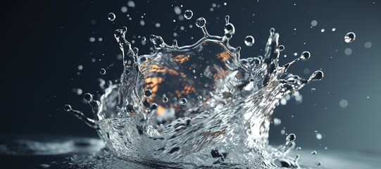 water splash waves, clear, fresh, aqua 118