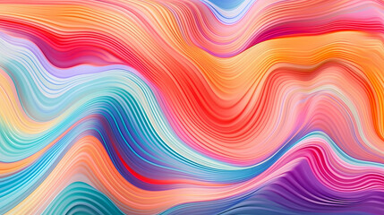 Obraz premium Psychedelic multicolored abstract background with swirls