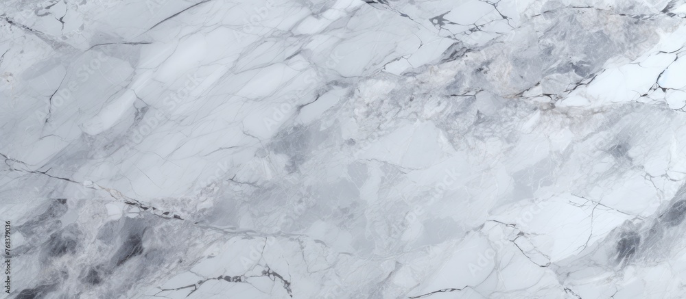 Aufkleber detailed view of a smooth marble surface featuring an intricate white and black design, creating an 