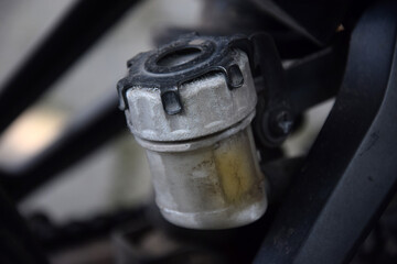 motorcycle brake container