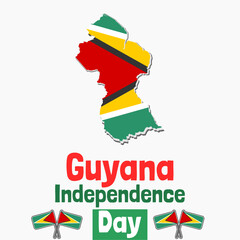 Guyana independence day social media design