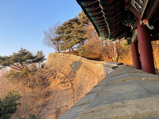 아름다운 담을 갖고 있는 남한산성