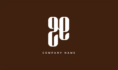 SE, ES, S, E Abstract Letters Logo Monogram
