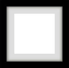 Black picture frame
