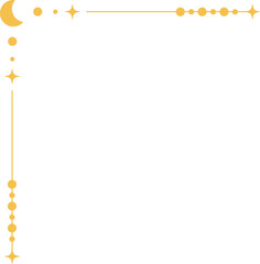 Celestial Separator Border, Mystic Divider