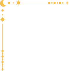 Celestial Separator Border, Mystic Divider