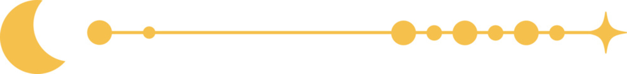 Celestial Separator Border, Mystic Divider