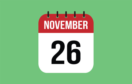 26 November" Images – Browse 281 Stock Photos, Vectors, and Video | Adobe  Stock