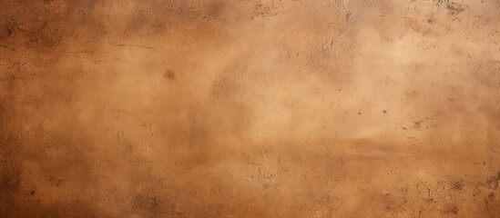 Fototapeta premium A detailed closeup of a brown leather texture, reminiscent of hardwood flooring with tints of amber, beige, and peach. The pattern features rectangular shapes