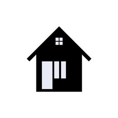 Home Icon. House, Residence Symbol - Vector.   