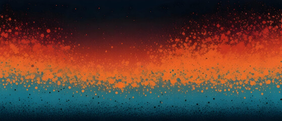 Blue orange red black noise texture color gradient, backdrop header poster banner, Vibrant grunge grainy background.