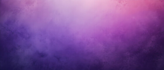 Pink purple grainy background, blurry noisy grunge wide banner backdrop - obrazy, fototapety, plakaty