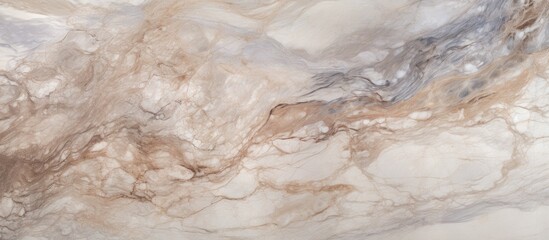Elegant marble showcasing a traditional color palette of brown and white hues, creating a timeless...