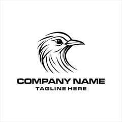 Bird logo ,vector bird, icon bird ,Inspiration design ,Illustraction