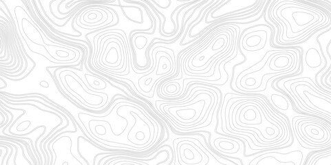 Abstract background with a topography landscape design. Topographic map background Grid map Contour Vector illustration