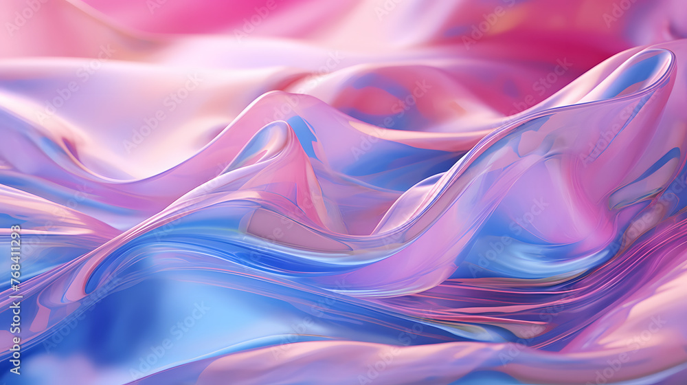 Wall mural digital technology transparent colorful water abstract graphics poster web page ppt background with 