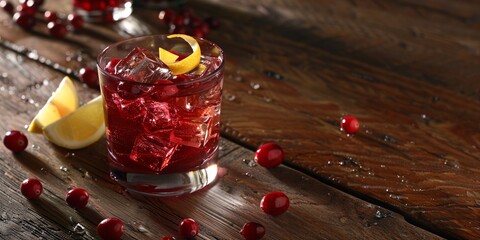 Cranberry Spritzer: A Fresh and Fruity Drink for the Holidays Generative AI
