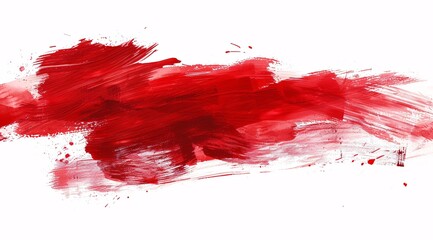 Red Paint Splatter: A Monthly Art Trend Generative AI