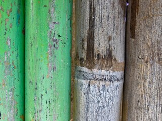 texture of old dry bamboo