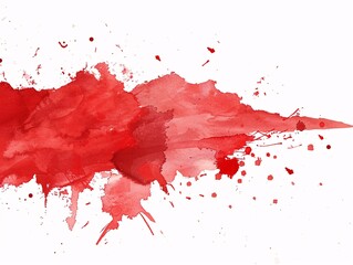 Red Blood Stain on White Background: A Catchy Title for a Monthly Event Generative AI