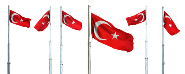 Turkiye bayrağı, Turkish Flag Models, Waving Flags - Turkey