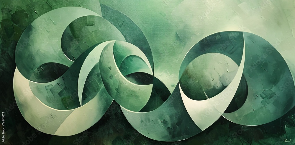 Poster infinite loop: a monthly art event generative ai