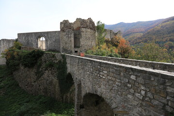 Obraz premium laviano castle country italy