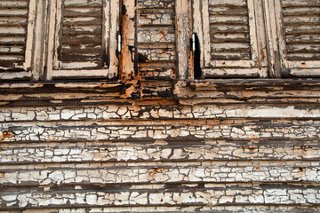 Old wooden wall