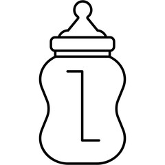 Pacifier Bottle Icon