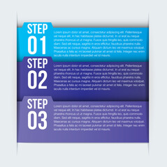 Infographic, information and steps template for advertising, brochure or flyer concept for...