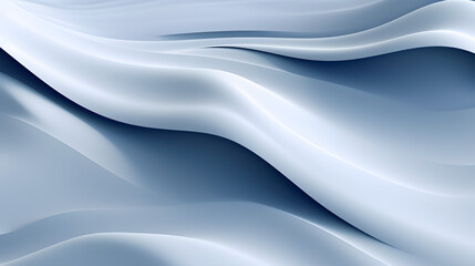 Obraz premium Digital technology 3D curve ice blue abstract graphic poster web page PPT background with generative