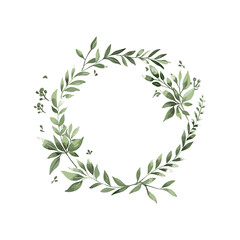 Obraz premium leaf, watercolor, graphic, luxury, creative, floral, background, wedding, illustration, card, design, gold, invitation, drawing, frame, abstract, art, circle, decoration, vector, cover, botanical, bou
