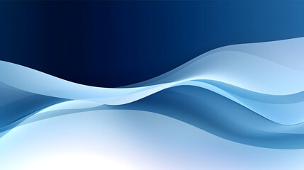 Fototapeta premium Digital technology blue and white curve lines abstract graphic poster web page PPT background with generative