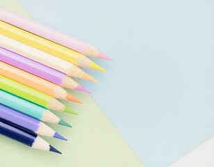 Fototapeta premium colored pencils