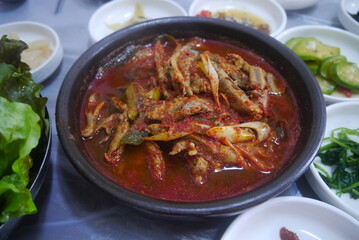 멸치쌈밥