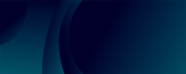 3D blue geometric fluid abstract background. Minimalist modern graphic design element cutout style concept for a banner card or brochure cover