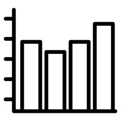 Chart outline icon