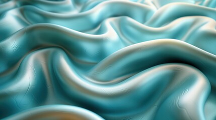 Obraz premium abstract background texture of blue fabric with waves