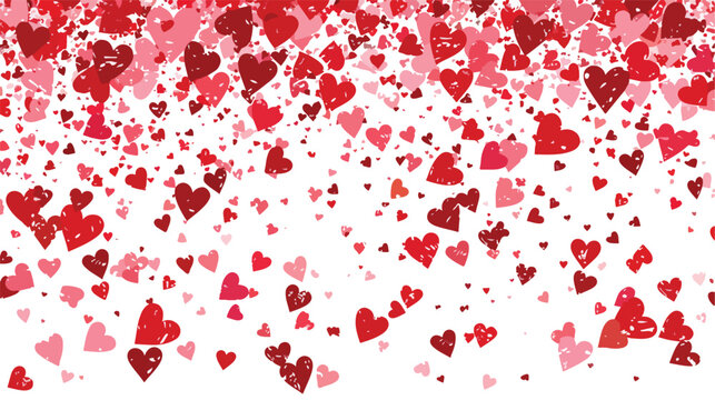 Background made of hearts expressing love 