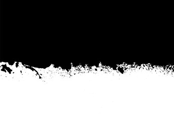 Distressed black texture. Dark grainy texture on white background. Dust overlay textured. Grain noise particles. Rusted white effect. Grunge design elements. Vector illustration, EPS 10.	
